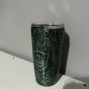 Slytherin Glow in the dark tumbler